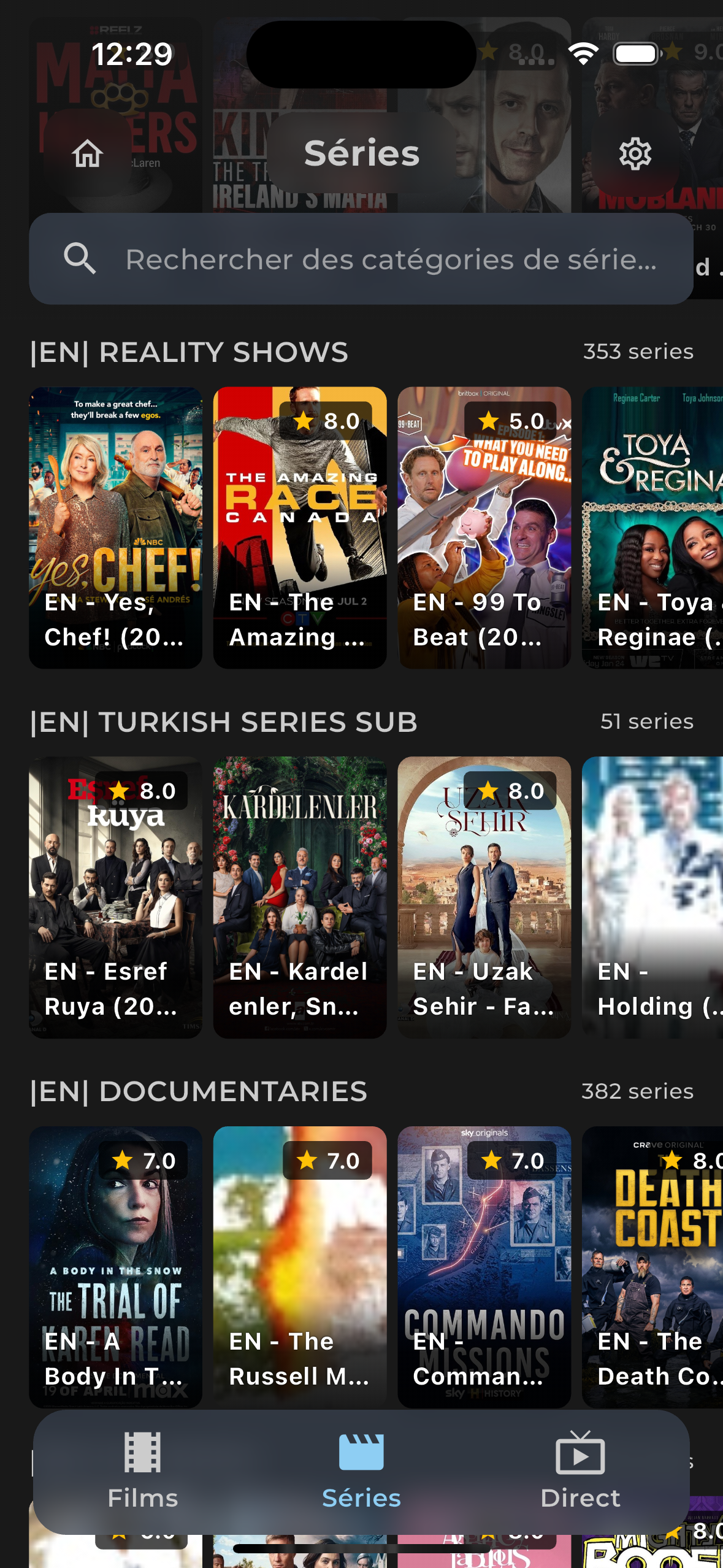 Series view